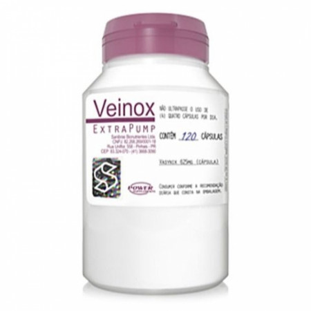 Veinox Extra Pump 120 Caps - Power Supplements