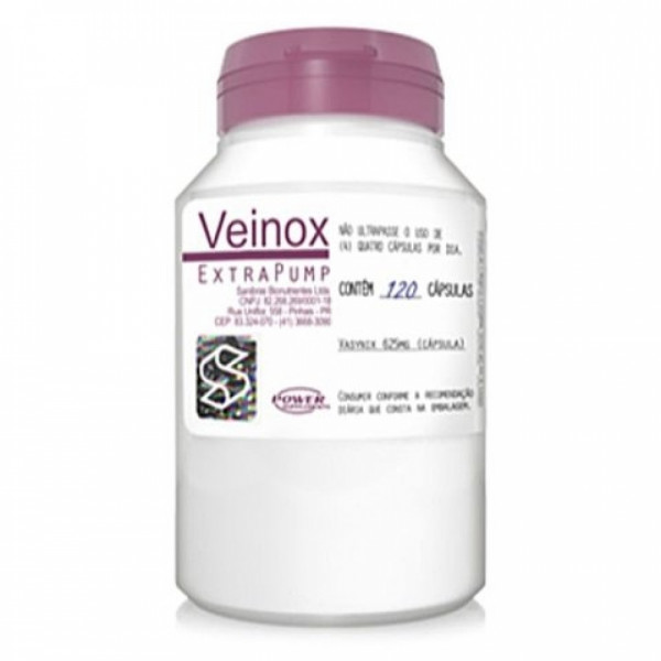 Veinox Extra Pump 120 Caps - Power Supplements